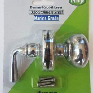 Stainless Dummy Knob & Lever